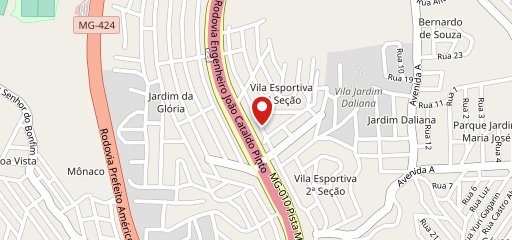 Padaria Passarela no mapa