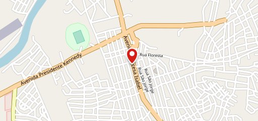 Padaria Paulista no mapa