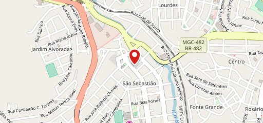 Padaria Sônia no mapa