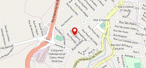 Padaria Vila Pan no mapa