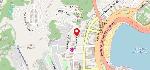 Supermercado Zona Sul - São Conrado no mapa