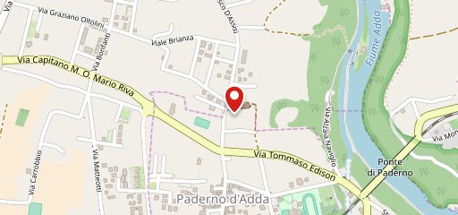 Paderno d adda sur la carte