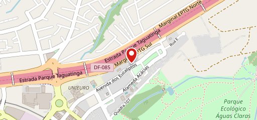 Padoca Brasília no mapa