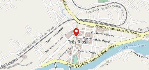 Padoka Três Rios no mapa