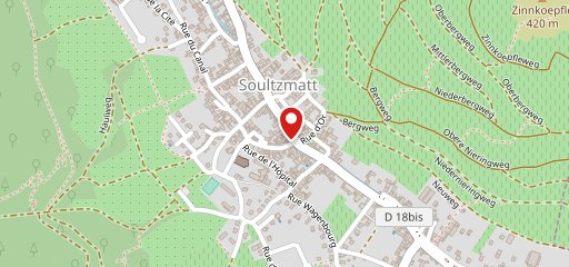 Restaurant Better Soultzmatt sur la carte