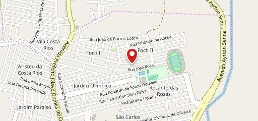 Padaria Pães de Doces Foch II no mapa