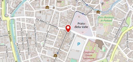 Panetteria al Prá Padova sulla mappa