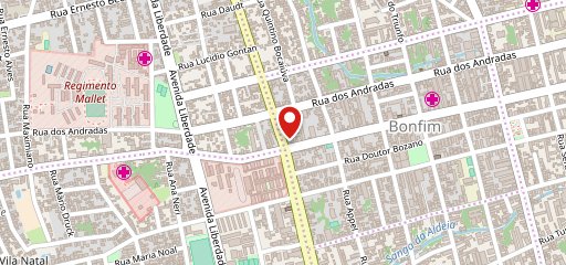 PALADAR LANCHES DELIVERY no mapa