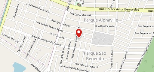 Paladare Pizzaria no mapa