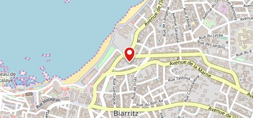 Palais de Jade Biarritz sur la carte