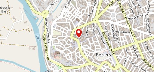 palais de shayan sarl Béziers sur la carte