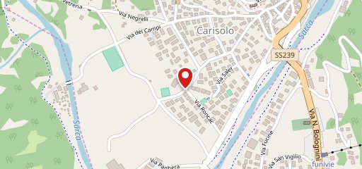 Palasport Carisolo sulla mappa