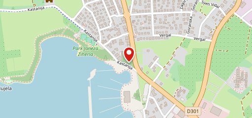 Palazzo Rainis Hotel & Spa Novigrad sulla mappa