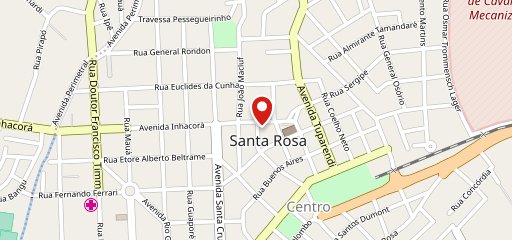 Palicone Santa Rosa no mapa