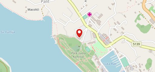 Restoran Palma sulla mappa