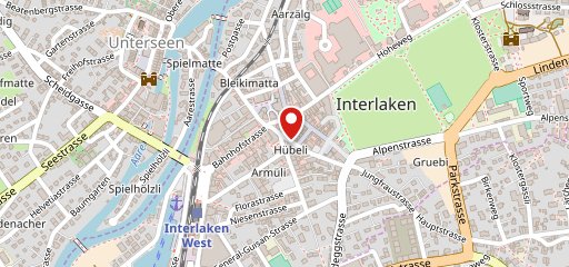 Palmyre Interlaken Halal Take Away & Pizzeria مطعم انترلاكن تدمر حلال sulla mappa