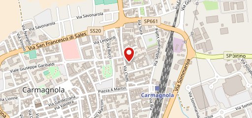 Bar Pancaffè sulla mappa