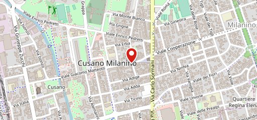 Pan Caffè Chirico Cusano Milanino sulla mappa