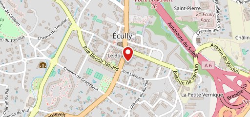 Panda Chop's Ecully sur la carte