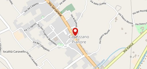 PanDolcEpane Capezzano Pianore sulla mappa