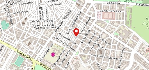 Pizzeria Trattoria Donna Carmela Foggia sulla mappa