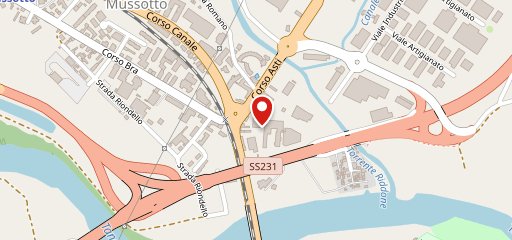 Pancaffe del rondo sulla mappa
