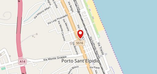 Panetteria Piermarini Porto Sant'elpidio sur la carte