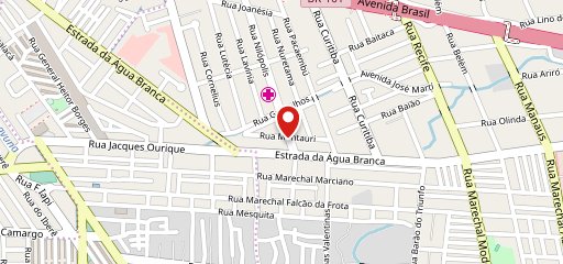 Panificação Luanda no mapa