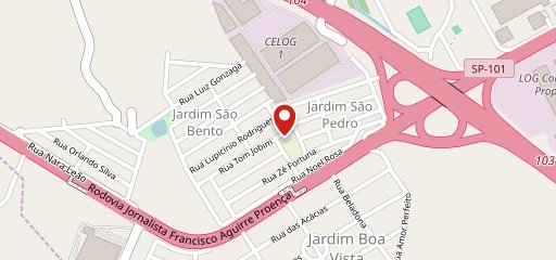 Padaria Alto São Bento no mapa