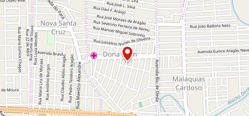 PANIFICADORA DONA DOM no mapa