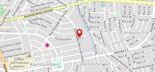 Pizzaria Jundiai no mapa