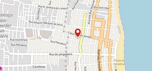 Panificadora Messias no mapa