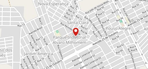 Café Paraíso no mapa