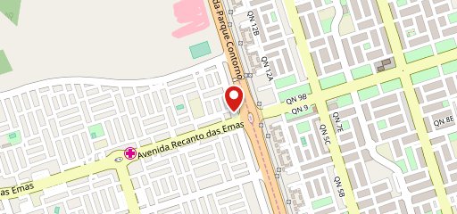 Panificadora Recanto no mapa