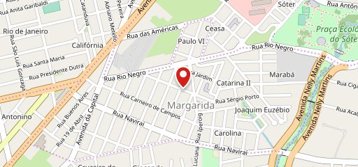 Panificadora Santista no mapa