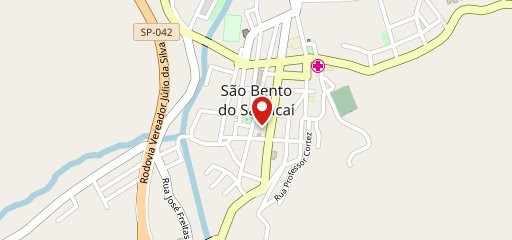 Padaria Santo Pão no mapa