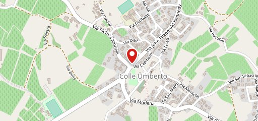 Panificio e Pasticceria di Via Caronelli sur la carte