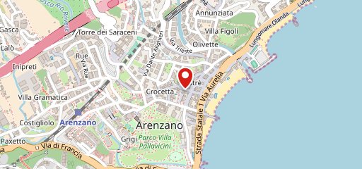 Panificio Gambino Arenzano sur la carte