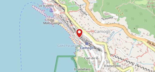 Panificio La Macina sur la carte