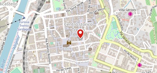 Panificio Moderno, Trento sulla mappa