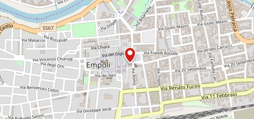 Panificio pasticceria i Gigli sulla mappa