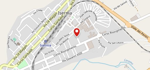 Panificio S. Leucio Isernia sur la carte