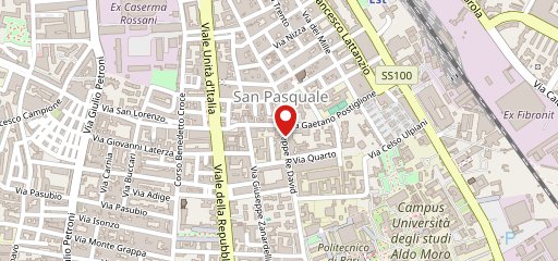 Panificio San Pasquale Bari sulla mappa