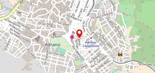 Panificio Santa Rita Adrano sur la carte