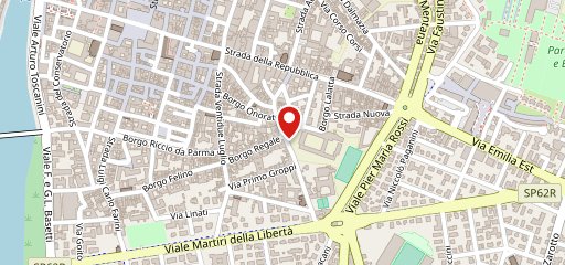 Panificio Vicomero Borgo Maria Luigia Parma sulla mappa