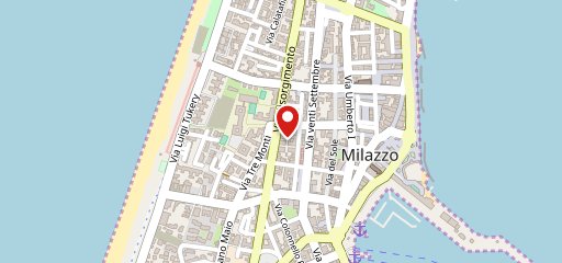 Panifico Vera - Milazzo sur la carte