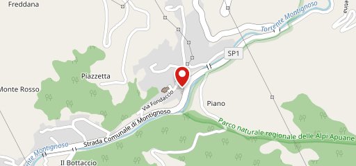 Panigaccio Montignoso Montignoso sulla mappa