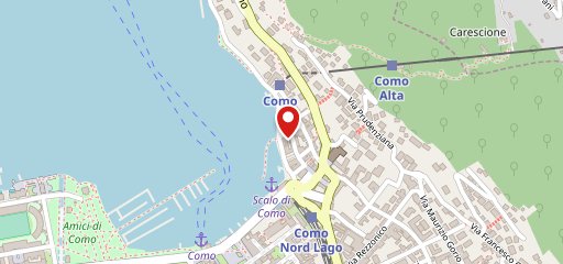 Panino Buono - vista Lago Como sulla mappa