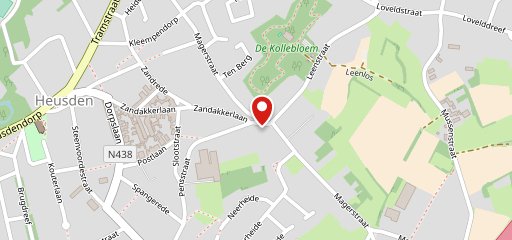 Pannenkoekenhuisje 't Hof sur la carte