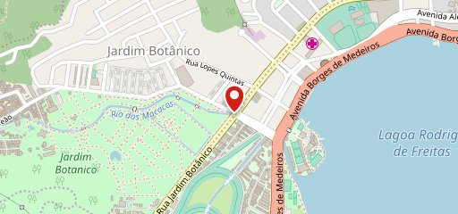 Zona Sul Supermercado Jardim Botânico - Pacheco Leão no mapa